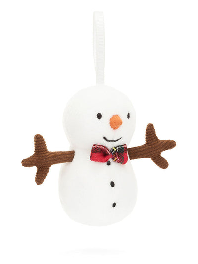 Festive Folly Snowman Ornament