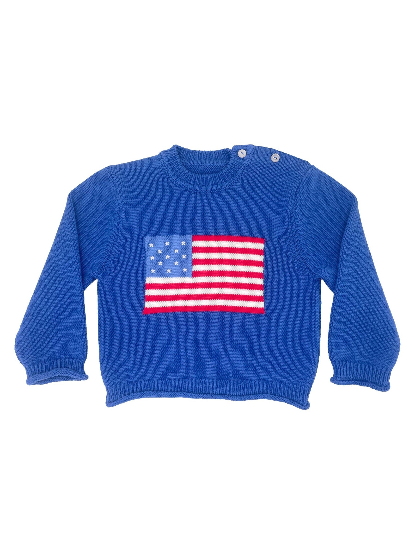 American Flag Knit Sweater