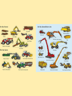 Usborne First Sticker Book Diggers