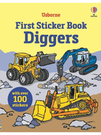 Usborne First Sticker Book Diggers