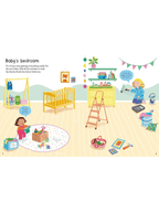Usborne First Sticker Book New Baby