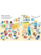 Usborne First Sticker Book New Baby