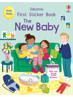 Usborne First Sticker Book New Baby