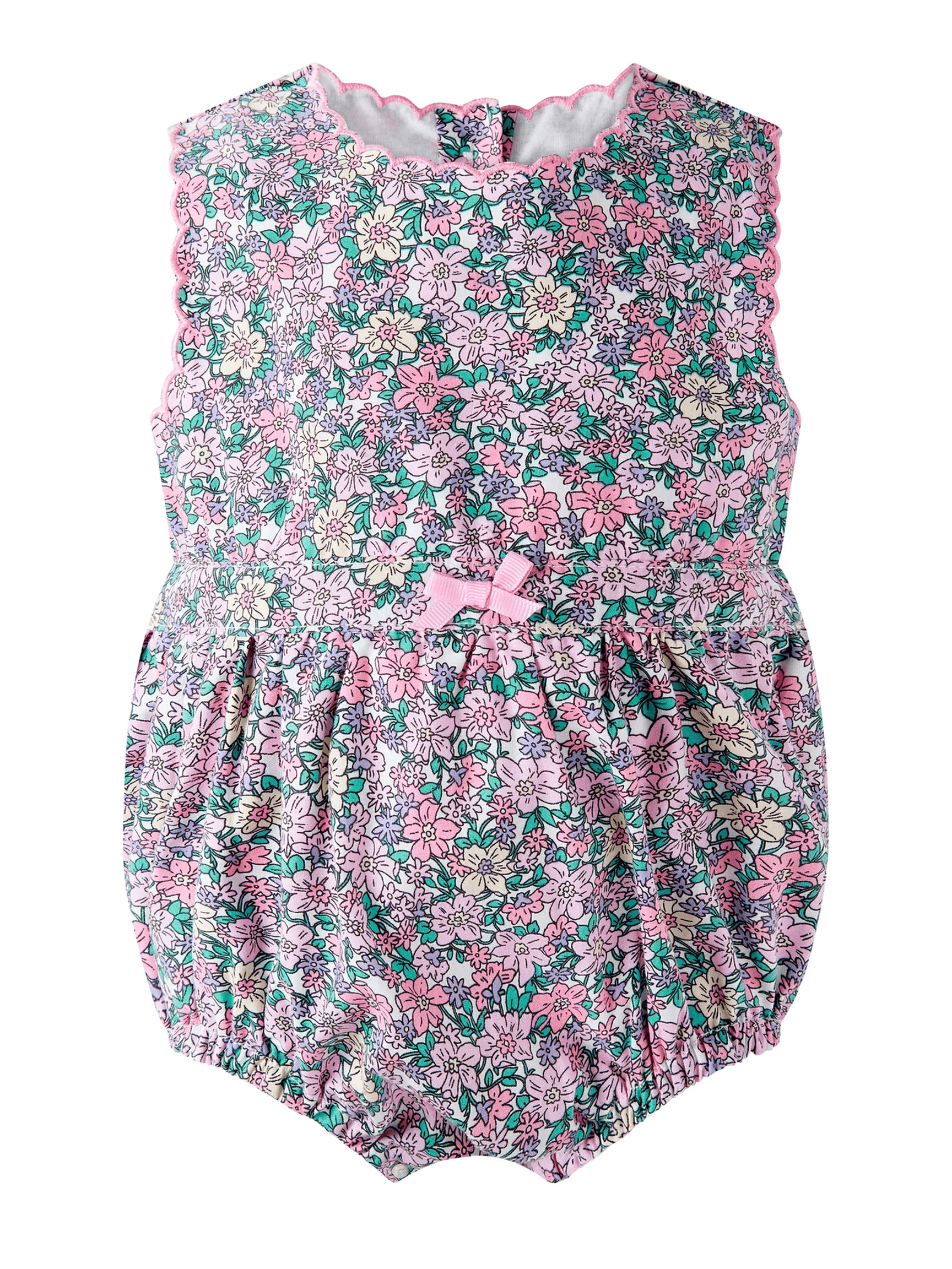Floral Scalloped Bubble