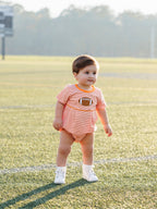 Orange Football Boy Bubble
