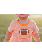 Orange Football Boy Bubble