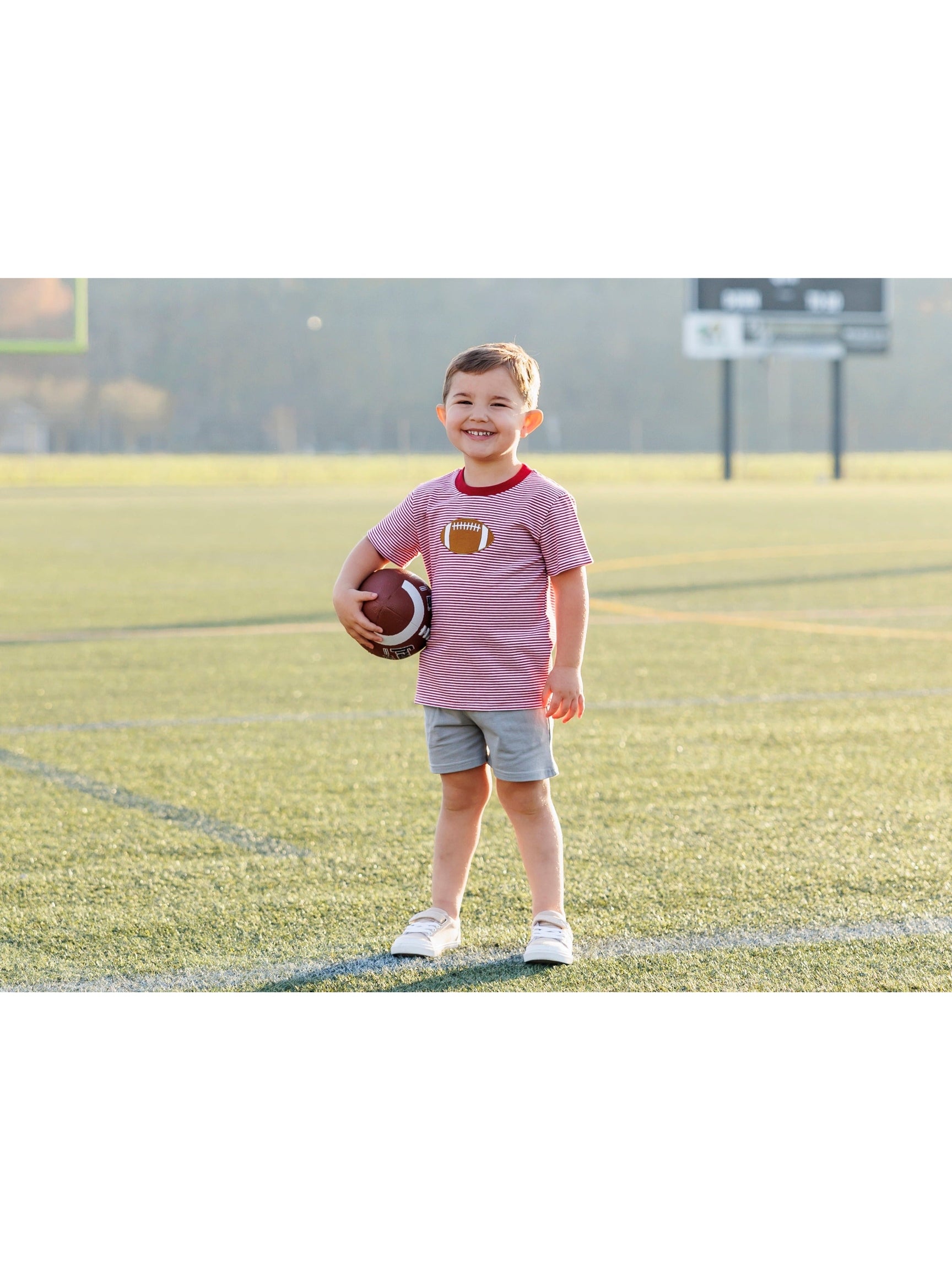 Crimson Football Shirt