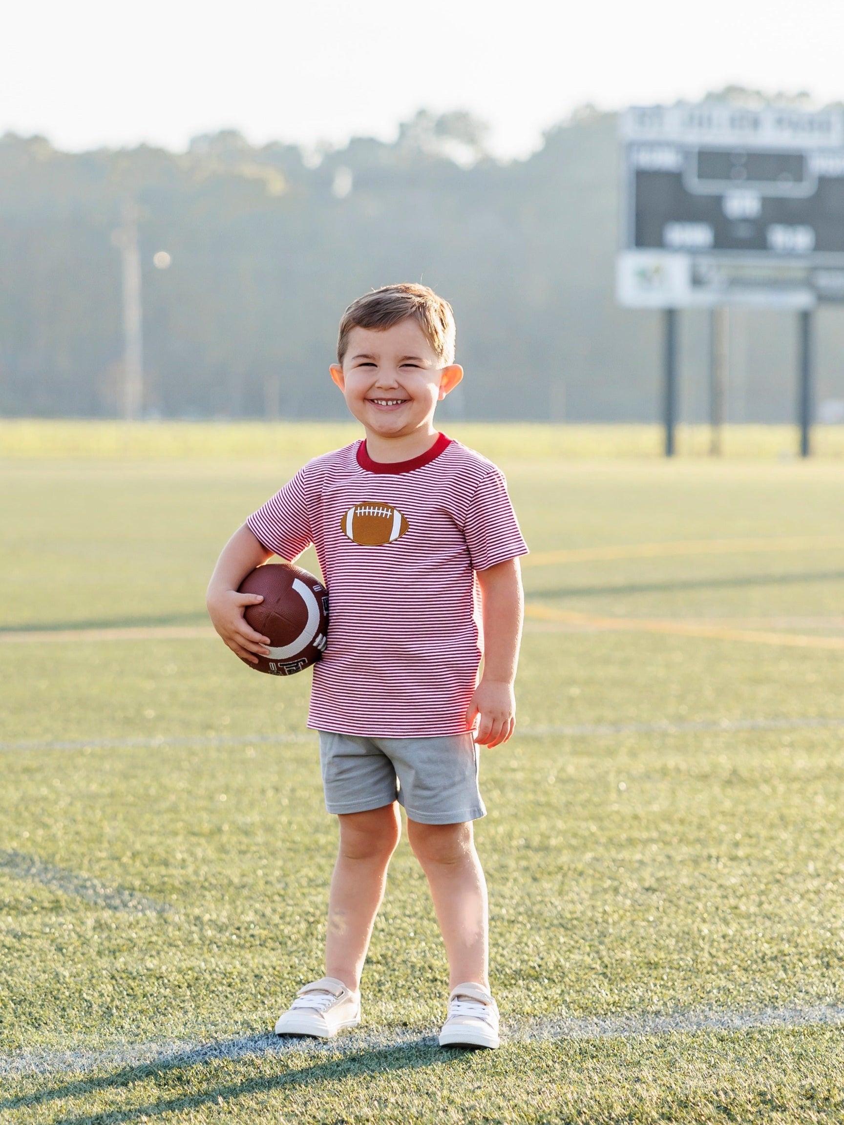 Crimson Football Shirt