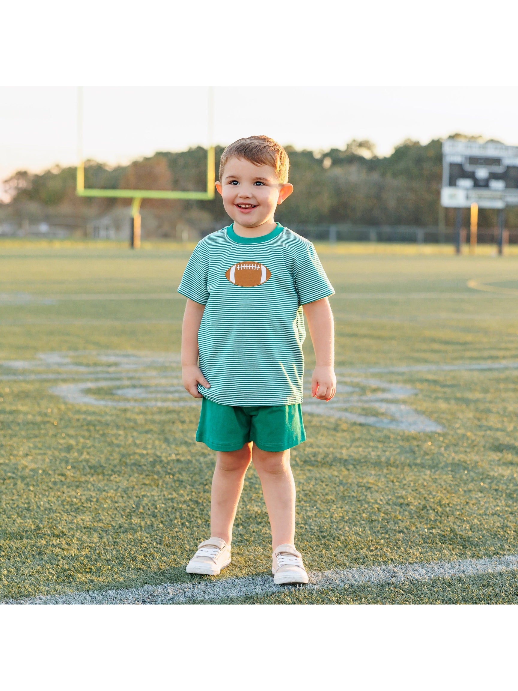 Green Football Shirt