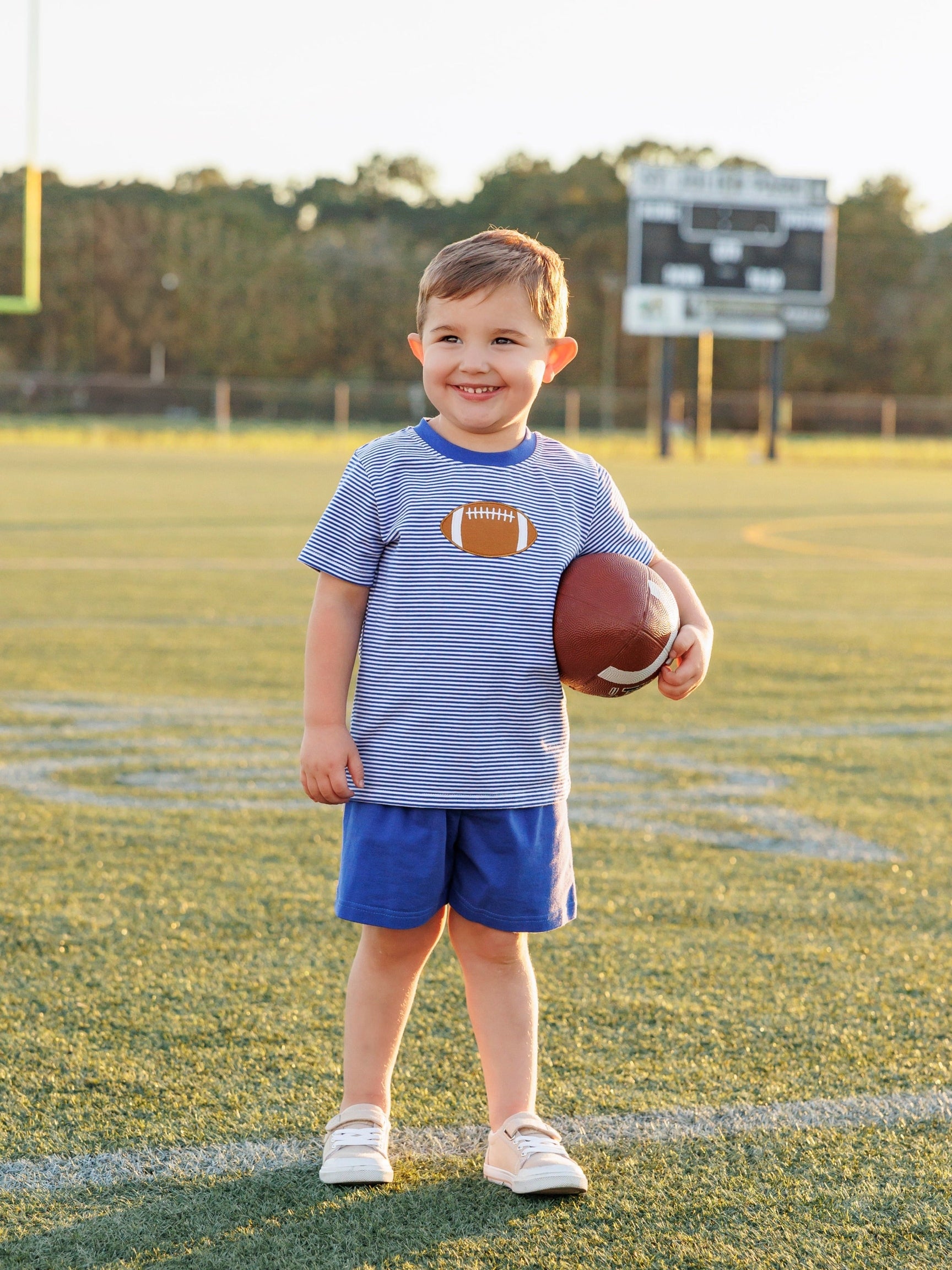 Royal Blue Football Shirt