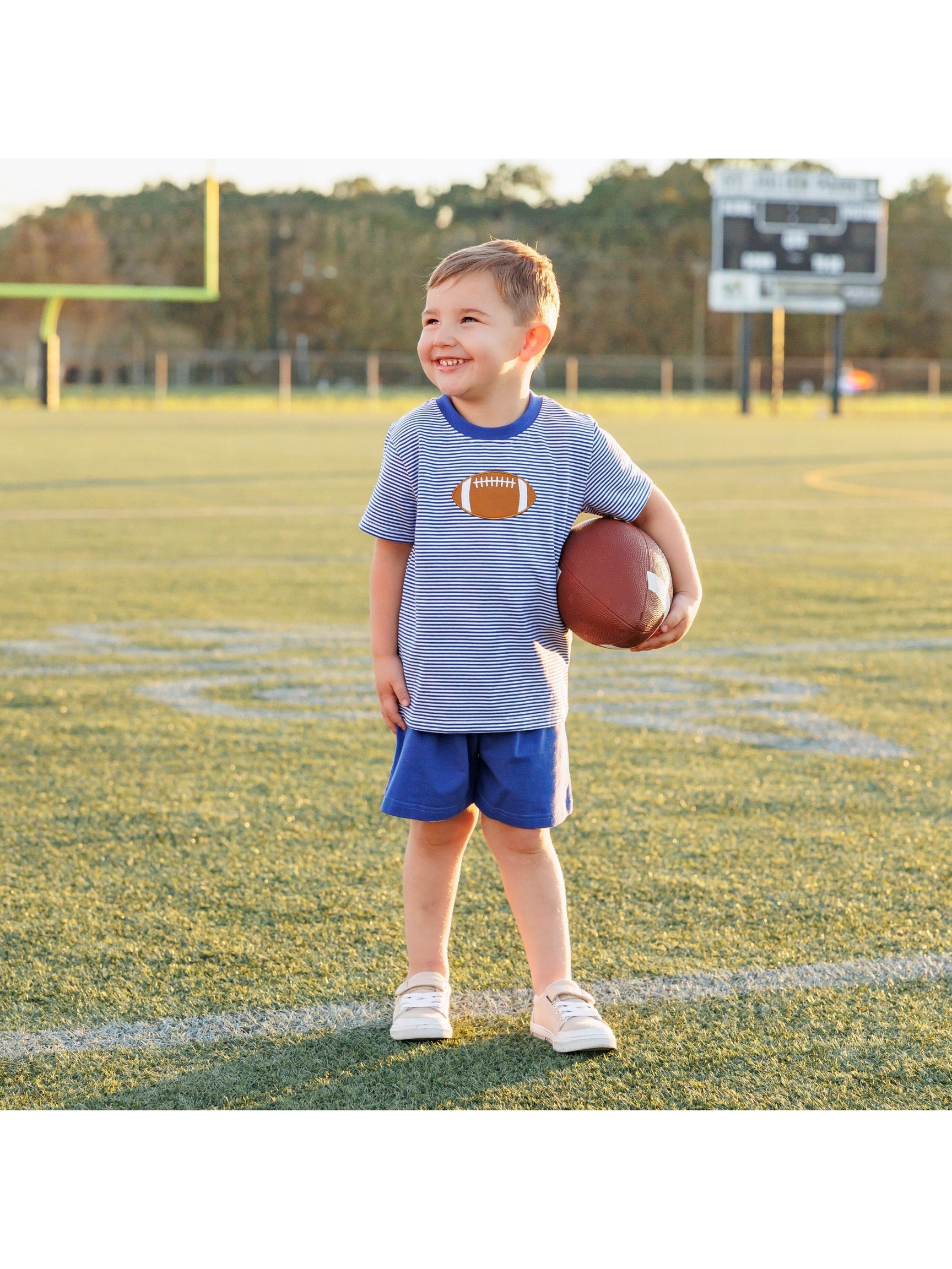 Royal Blue Football Shirt