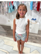 PRE-ORDER Ruffled Sleeveless Top