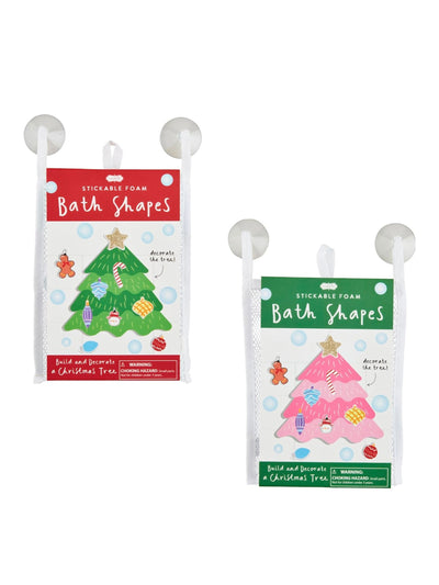 Holiday Stickable Foam Bath Shapes