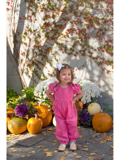 Ryleigh Romper - Romany Rose/Autumn Punch Plaid