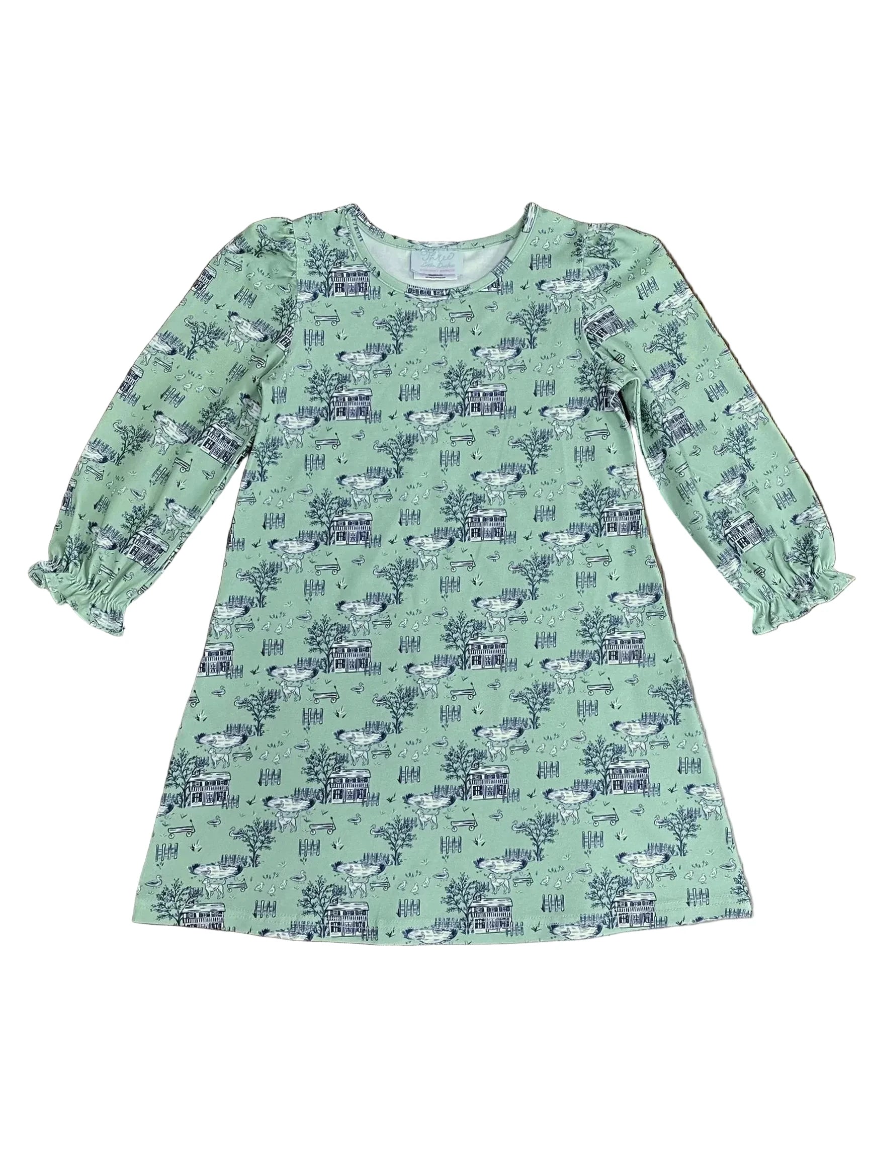 PRE-ORDER Long Sleeve Pippa Play Dress - Chapel Hill Estate