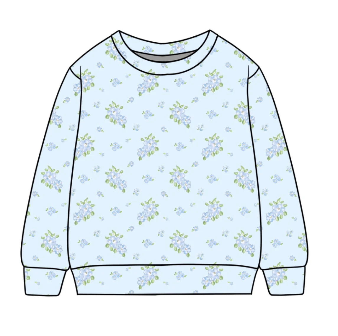 PRE-ORDER  Campbell Crewneck - Waterbury Garden