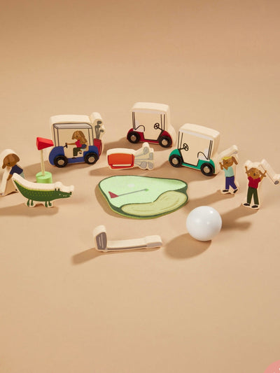 Golf Wood Toy Set