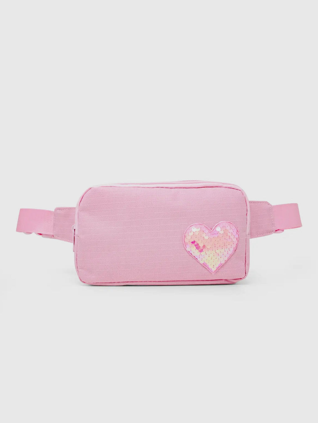 Sequin Heart Belt Bag
