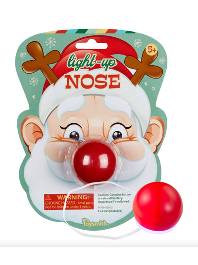 Light Up Santa Nose