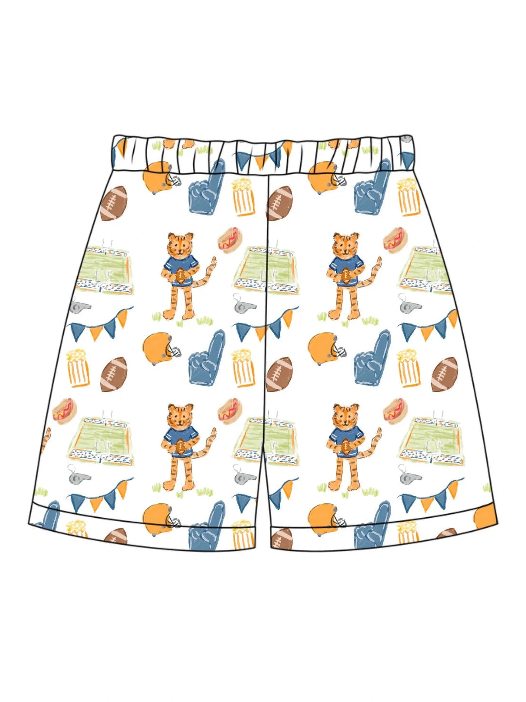 PRE-ORDER Stafford Shorts - Game Day Tiger