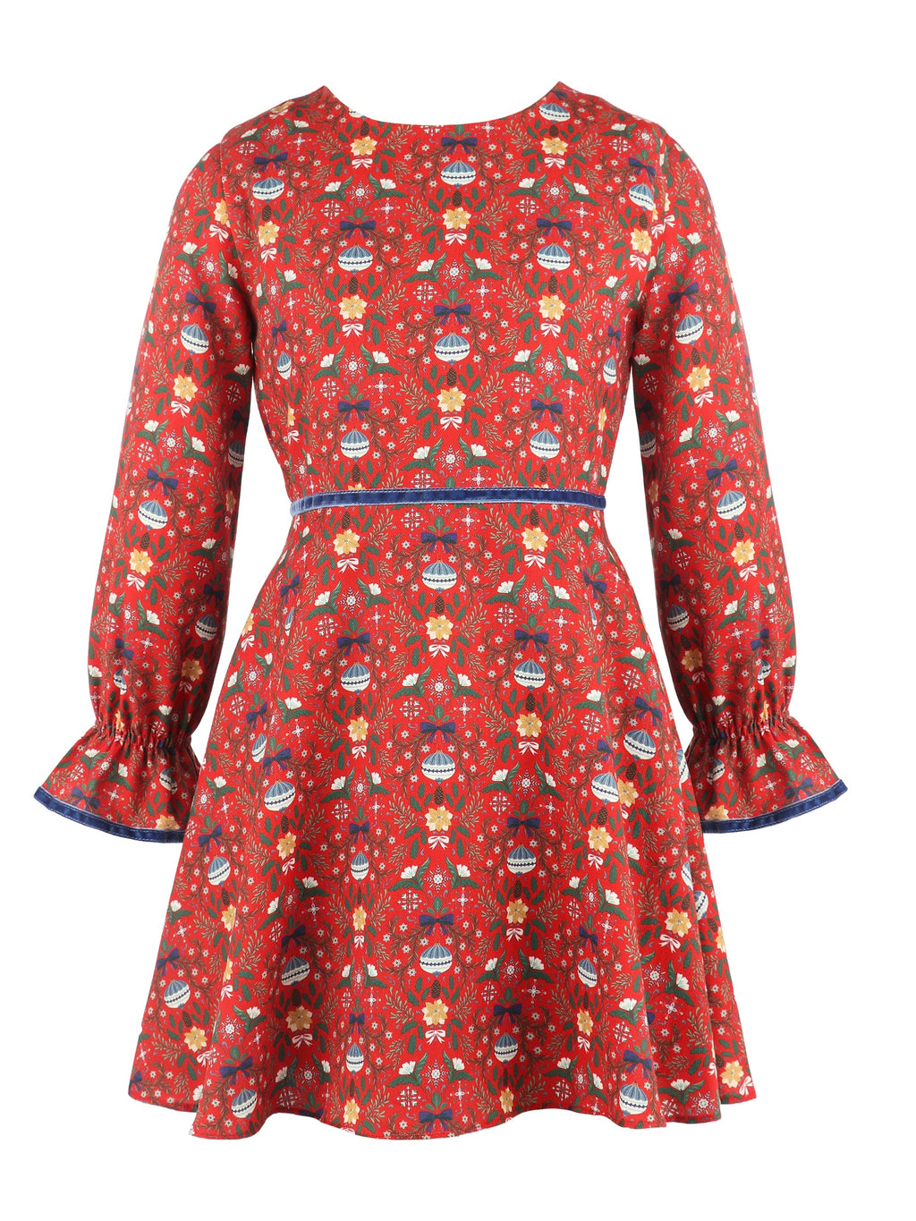 The Clara Dress, Red