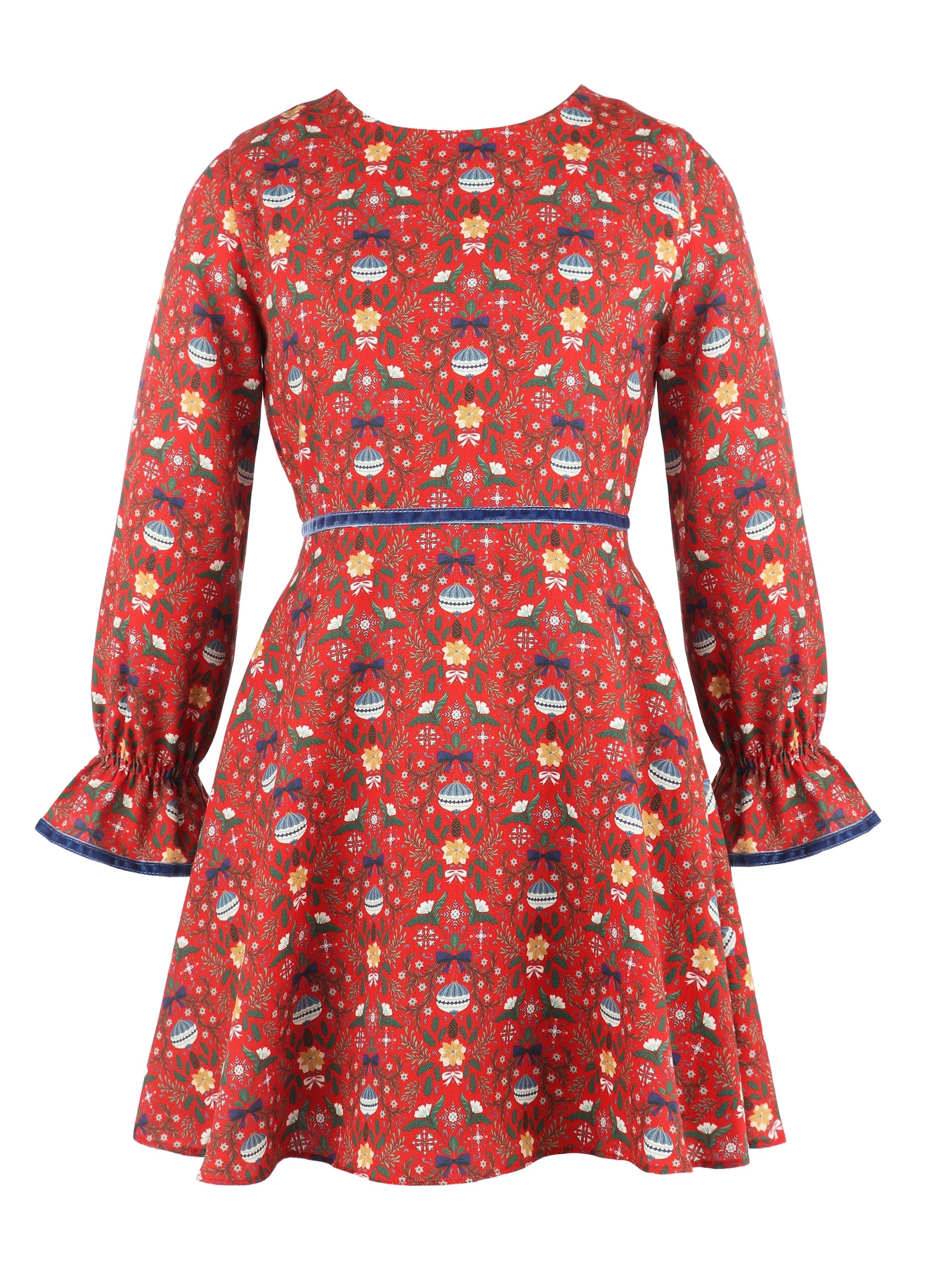 The Clara Dress, Red