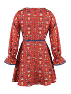 The Clara Dress, Red
