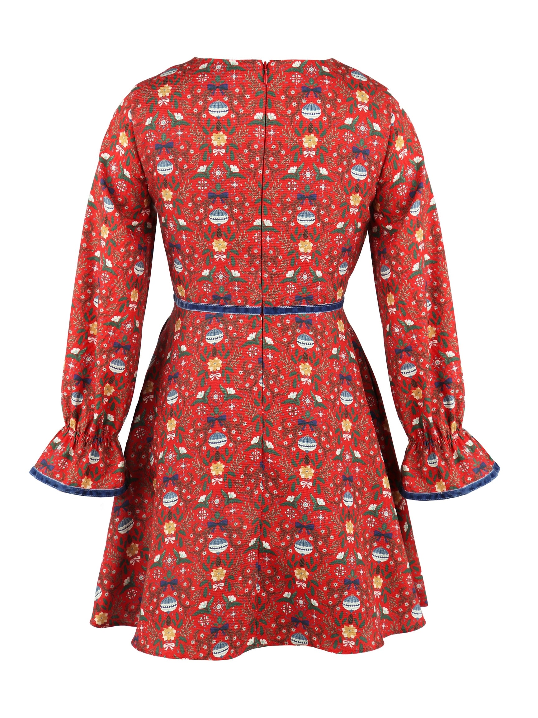 The Clara Dress, Red
