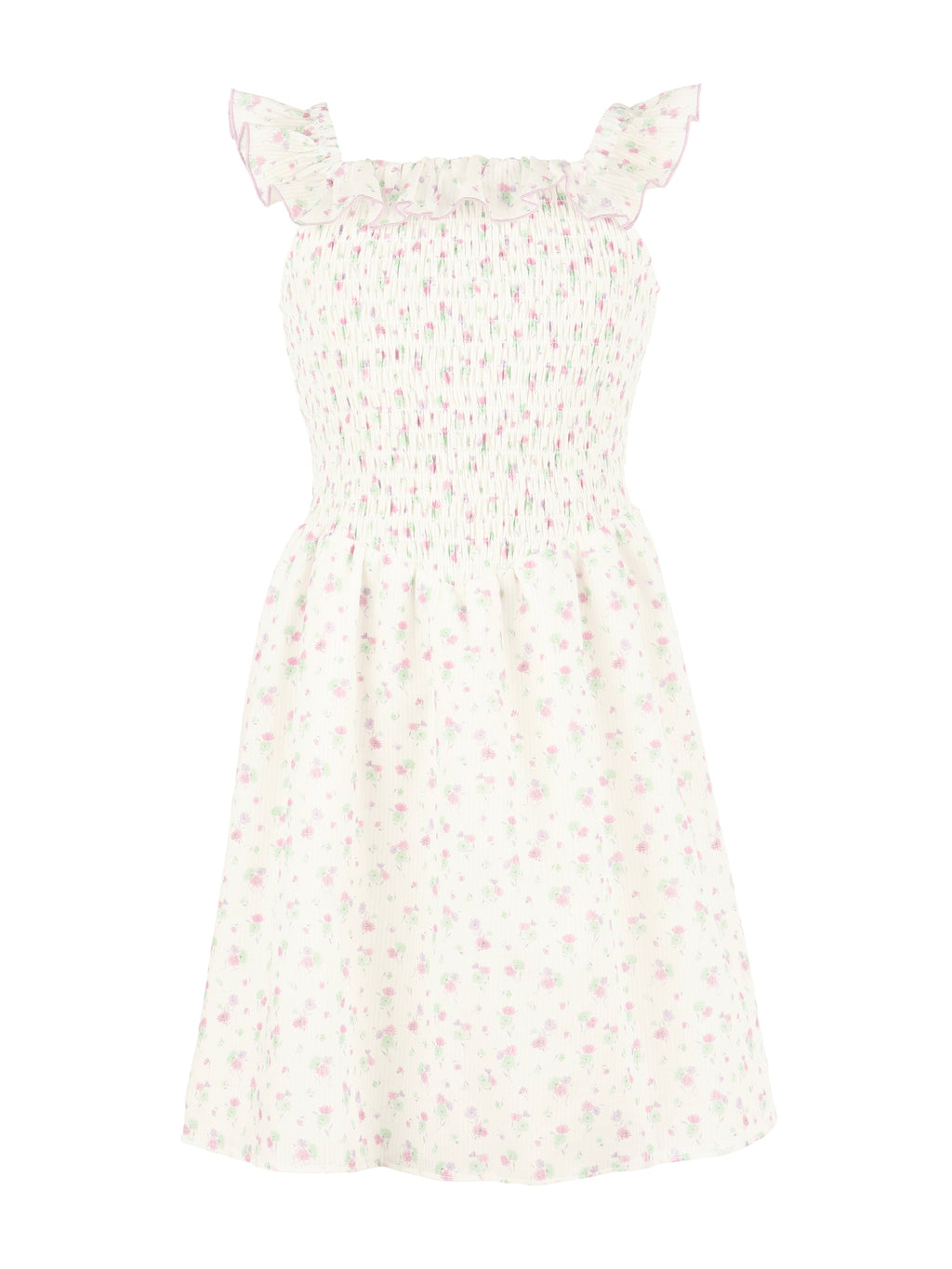 The Olivia Shirred Dress