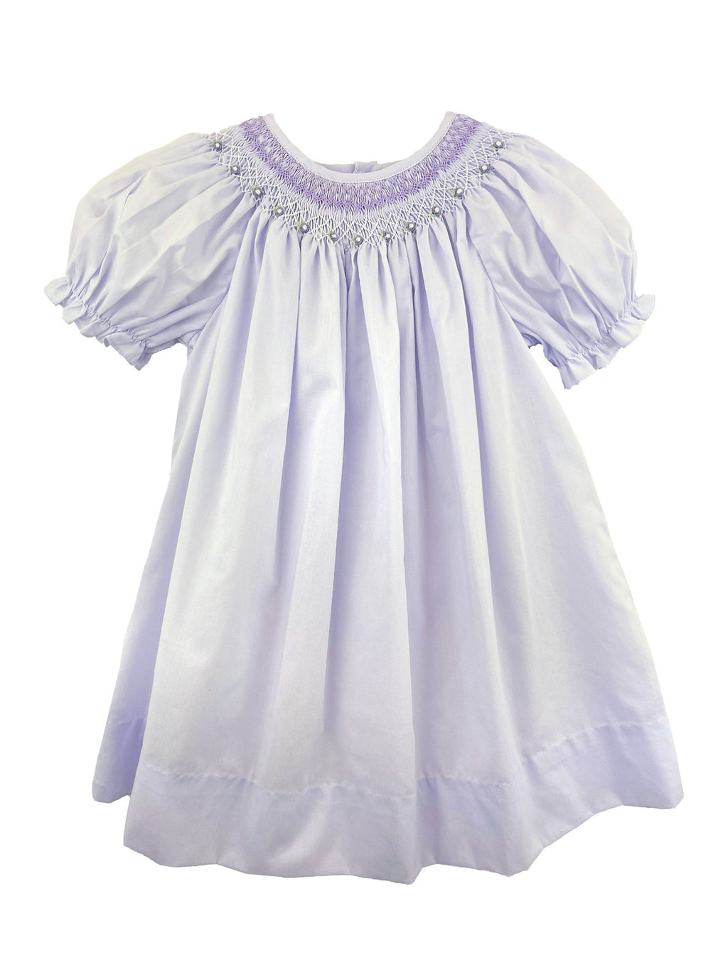 Madison Bishop Smocked Dress