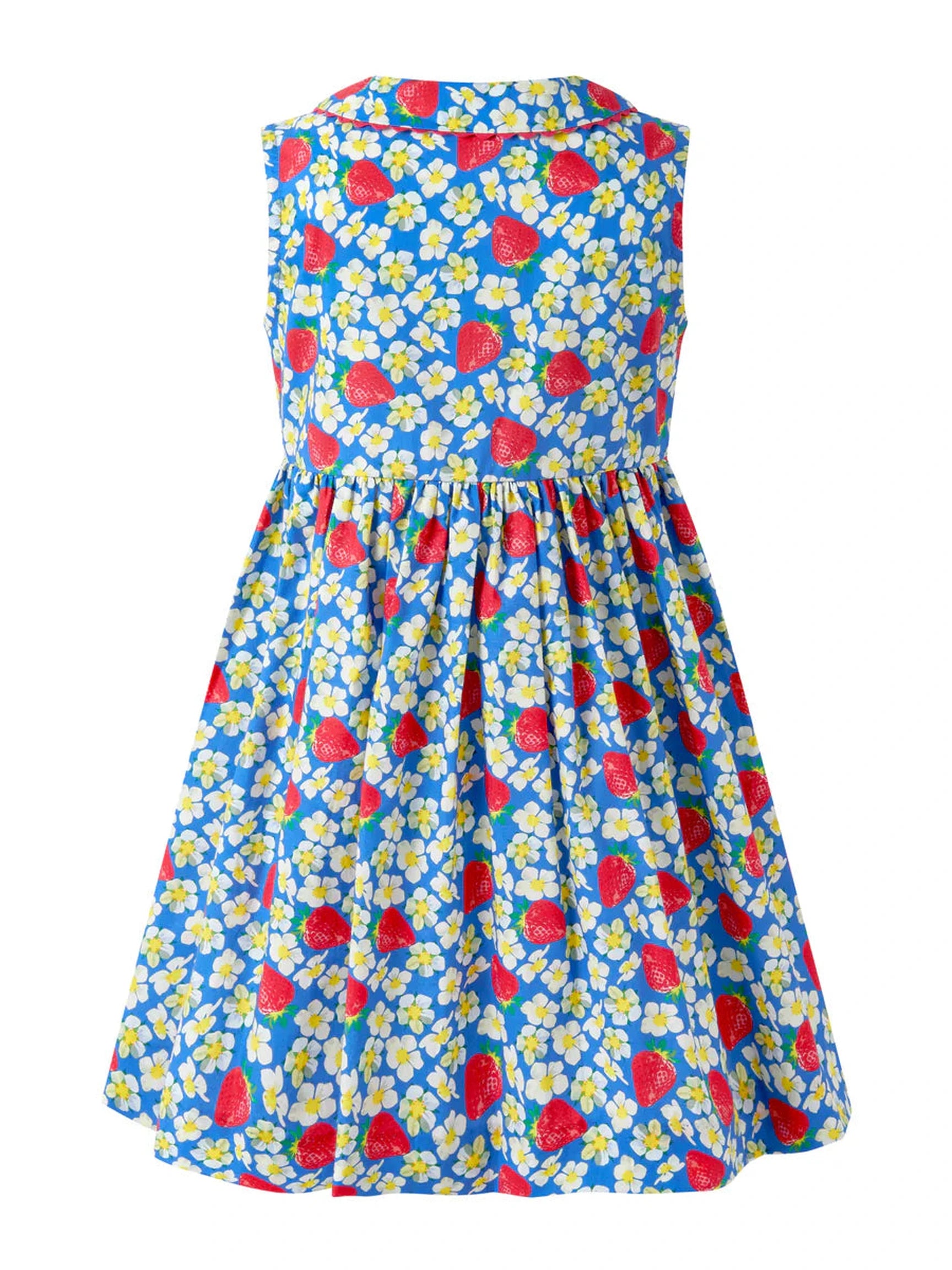 Strawberry Blossom Button Front Dress