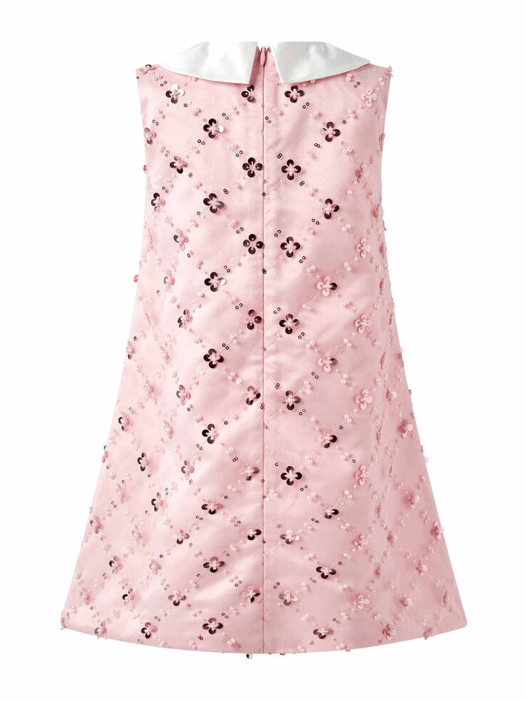 Peter Pan Collar Sequin Party Dress