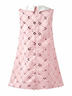 Peter Pan Collar Sequin Party Dress