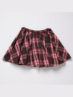 PRE-ORDER Gianna Skirt - Burgundy Tartan
