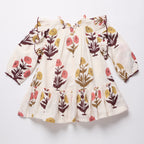 PRE ORDER: Girls Harper Dress - Harvest Dandelion