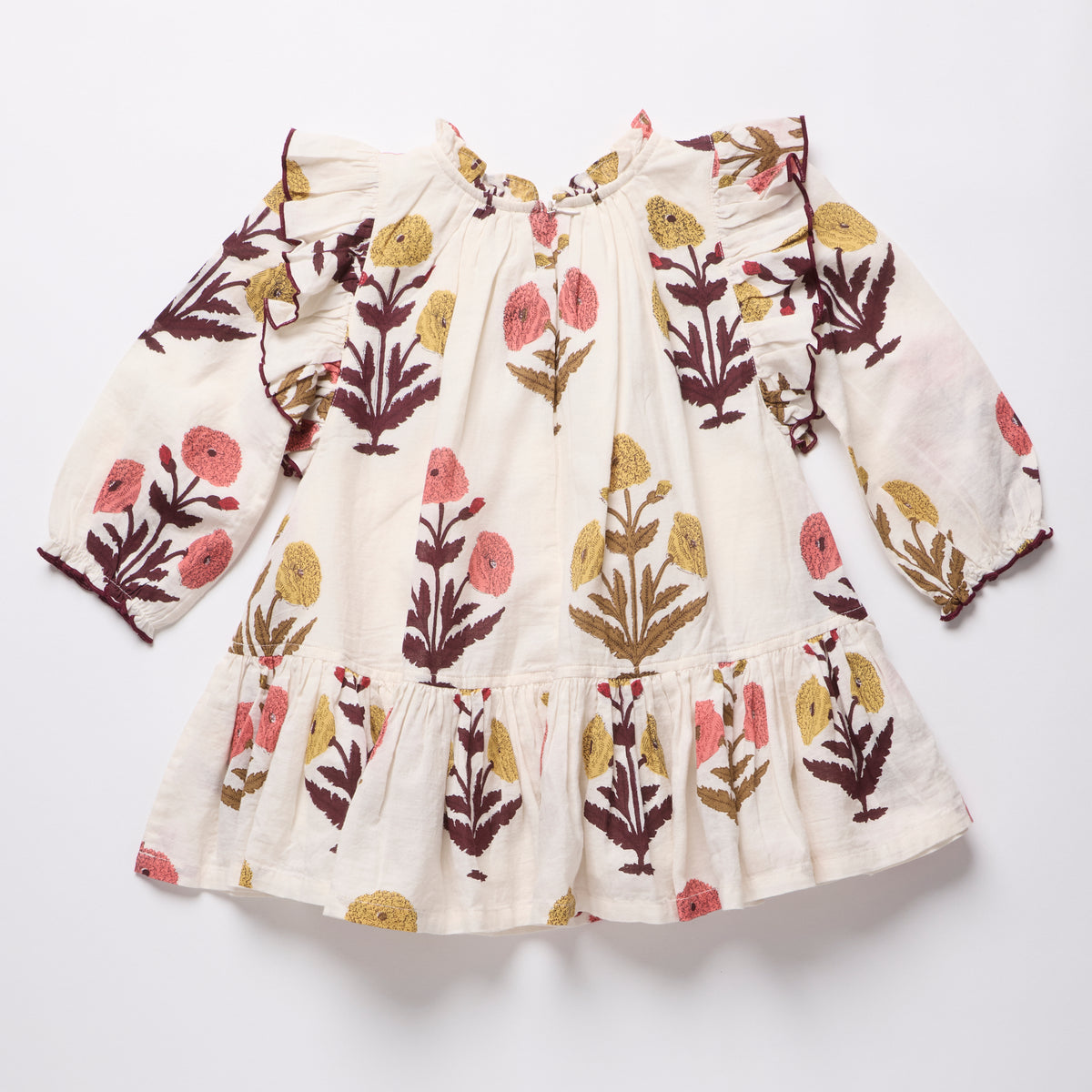 PRE ORDER: Girls Harper Dress - Harvest Dandelion