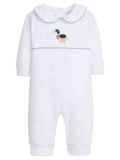 PRE-ORDER Crochet Playsuit- Mallard
