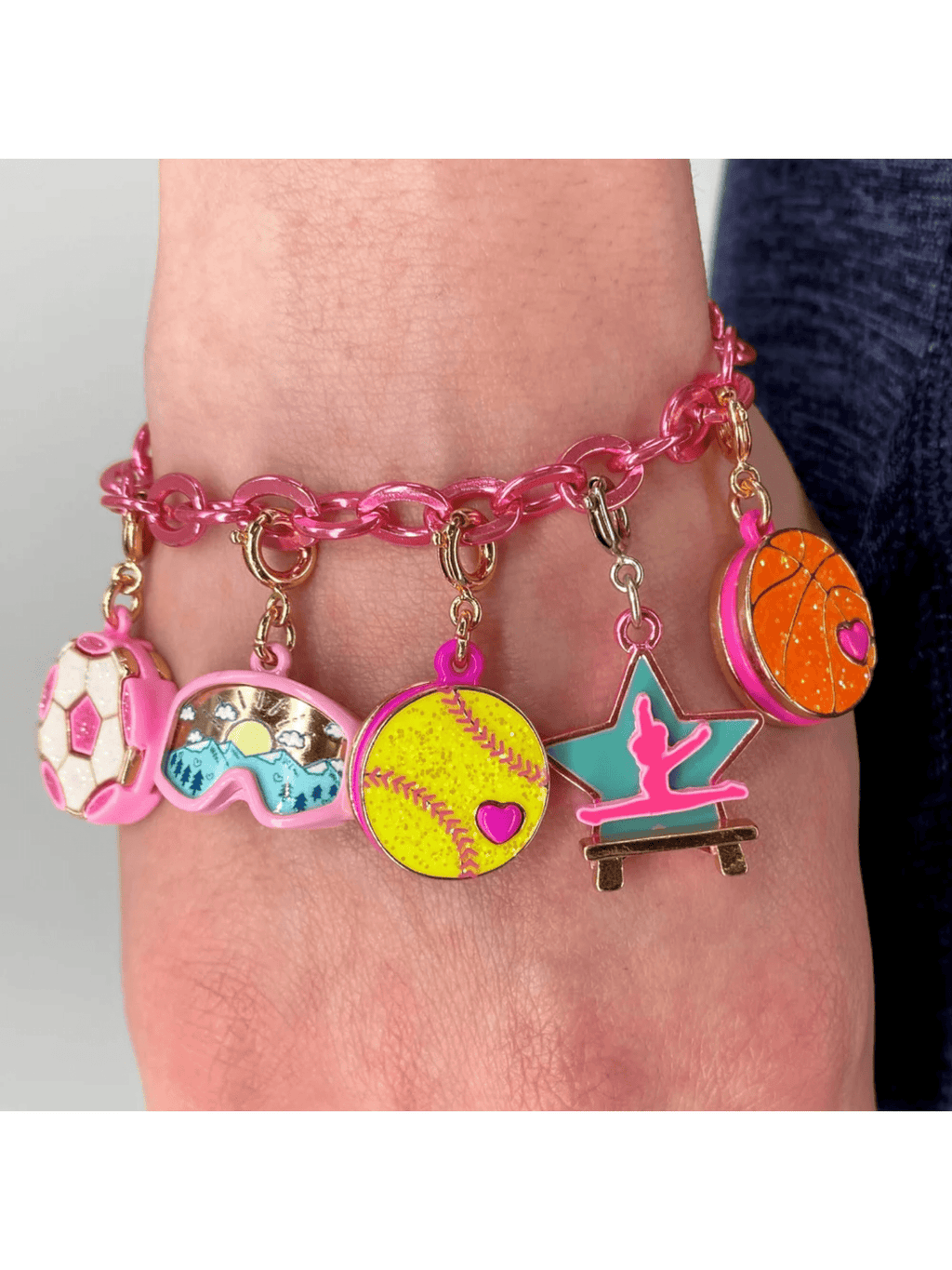 Gymnastics Girl Charm