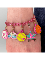 Gymnastics Girl Charm