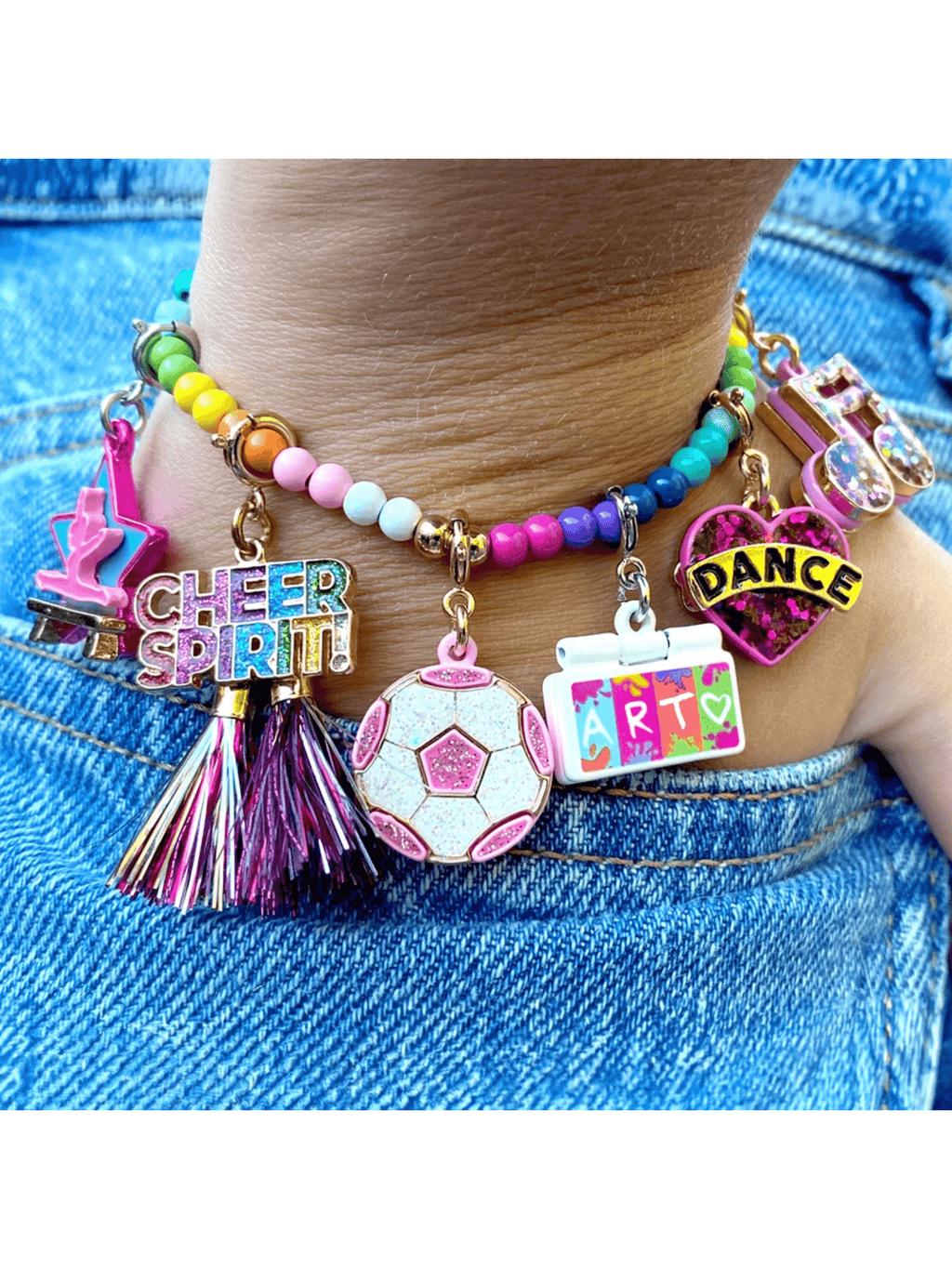 Gymnastics Girl Charm