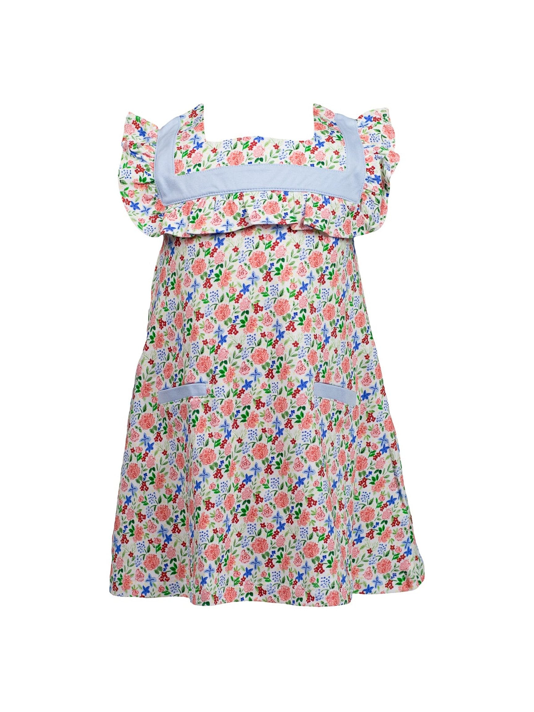 PRE-ORDER Geranium Sleeveless Dress
