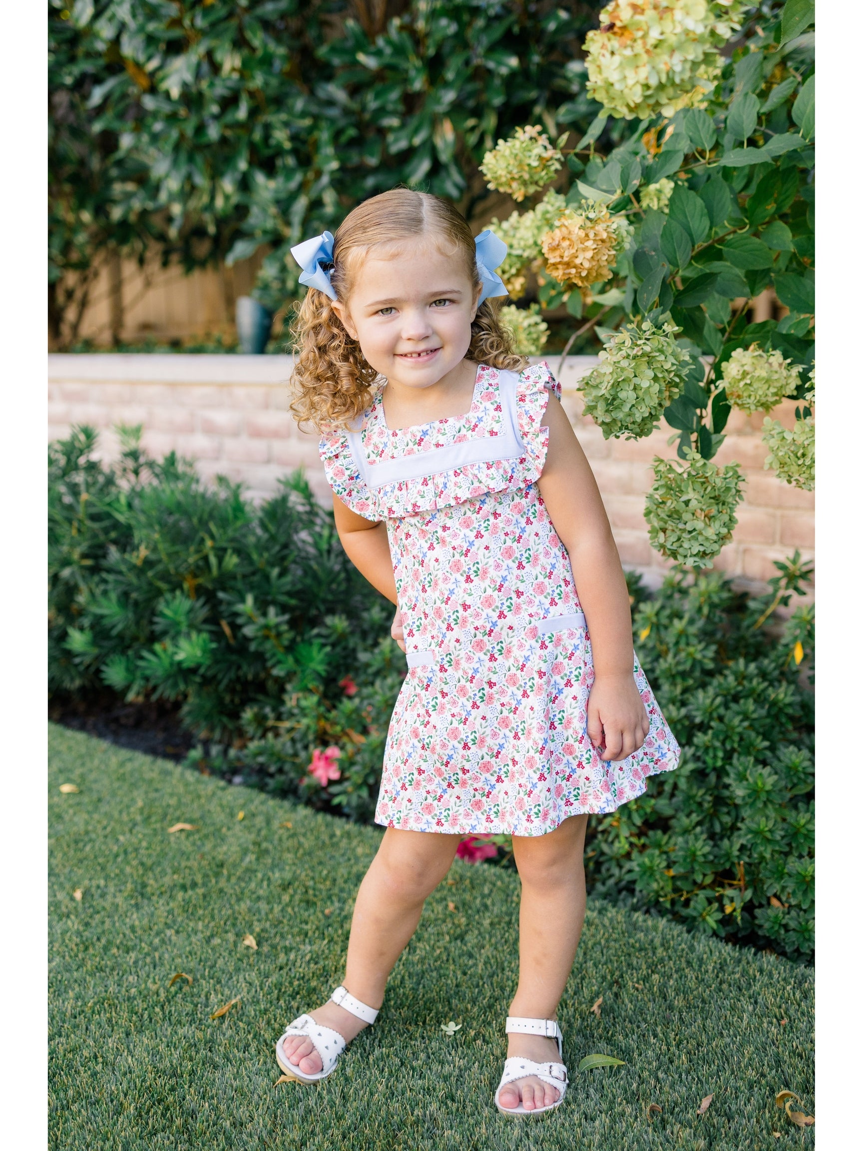 PRE-ORDER Geranium Sleeveless Dress
