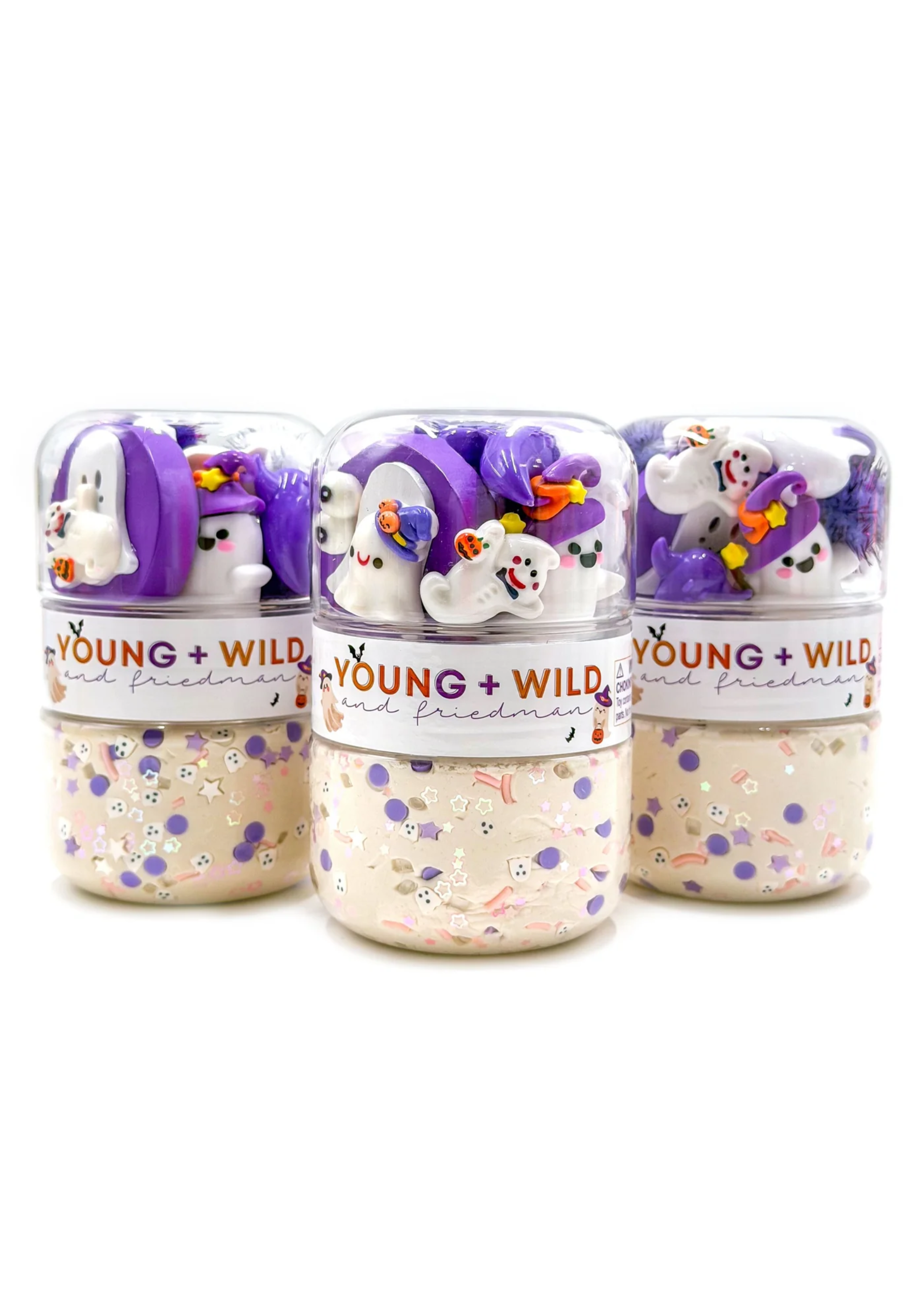 Ghost Grab & Go Dough Jar