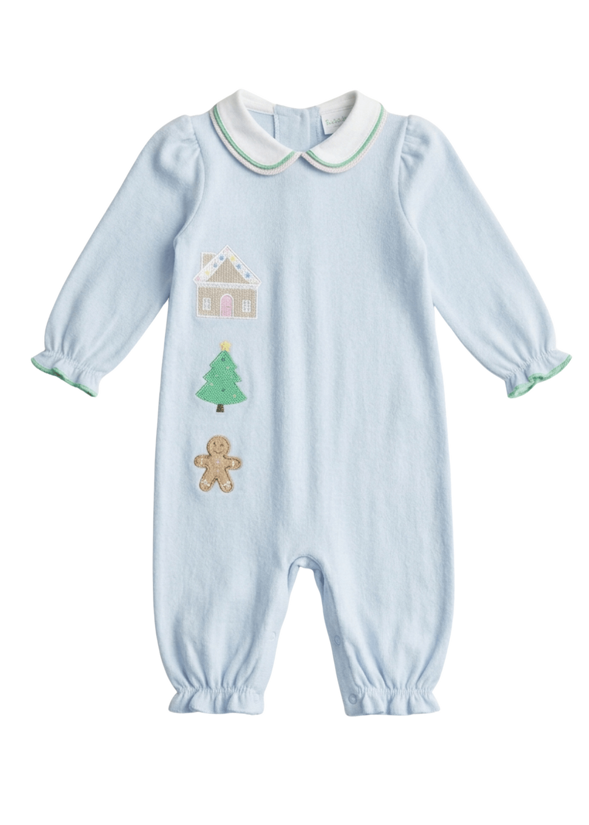 Gingerbread Louisa Bubble - Posh Tots Children's Boutique