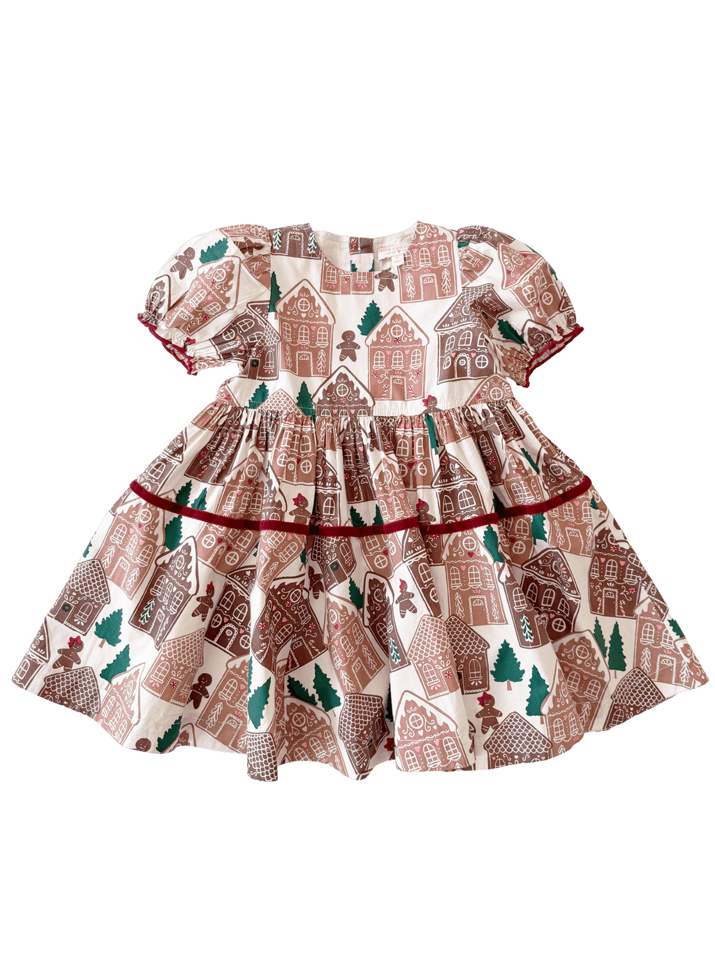 Eliza Dress - Gingerbread Houses