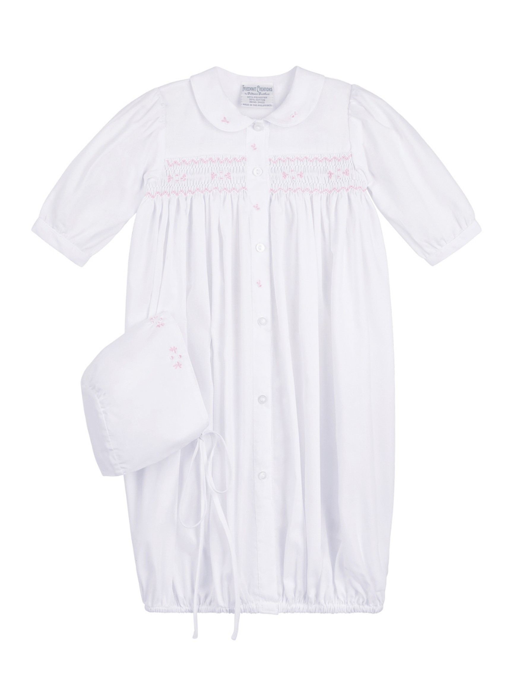 Girls Smocked Bud Take Me Home Gown
