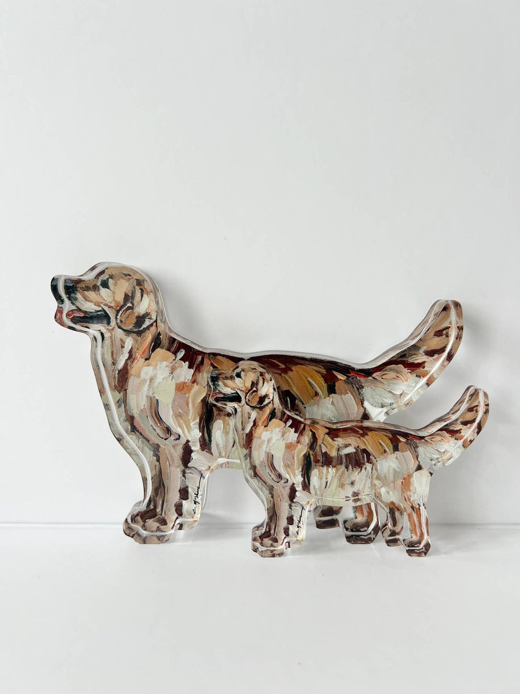 Golden Retriever Dog Acrylic
