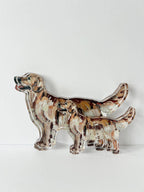 Golden Retriever Dog Acrylic