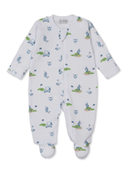 Golf Championship Blue Zip Footie