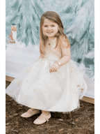 Glam Party Gold Dress